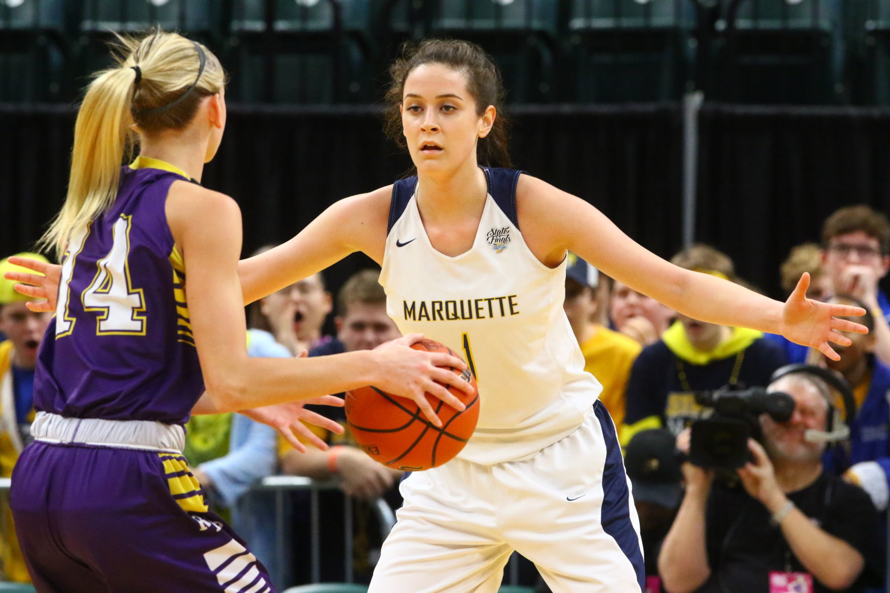 Girls Basketball State Finals: Marquette Catholic vs. Vincennes Rivet